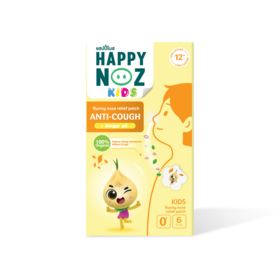 PLANT EXTRACT ORANIC PERFUME OIL OEM ITEM HAPPY NOZ ORGANIC ONION PATCH ANTI COUGH FORMULA (YELLOW)