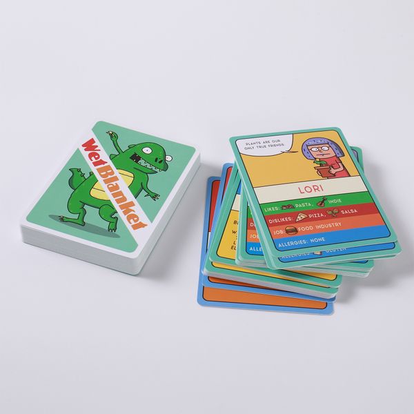 Custom Logo Family Board Game Multiplayer Football and Card Table Factory Customized Printed Matte Finish