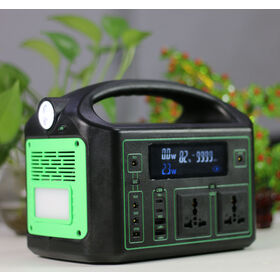 AC DC Output solar generator for TV refrigerator 300W 500W power station more than 90000mAh large capacity with solar panels