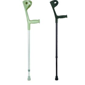 Medical Comfortable adjustable aluminum forearm walking Ultra-light  elbow crutches for  elderly people cane