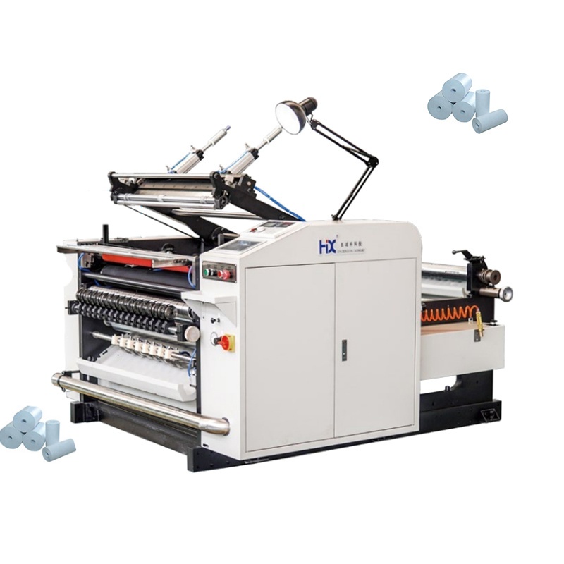 High speed automatic Jumbo rewinding Factory thermal paper production machinery roll cutting making packaging slitting machine