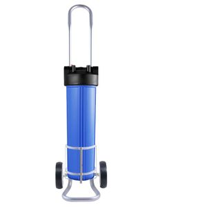 Outdoor RV car wash water filtration system 20 inch large capacity dust-free car wash filter portable with wheels car