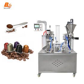 Automatic coffee filling and sealing machine nespresso empty coffee capsules making coffee capsule packaging machine