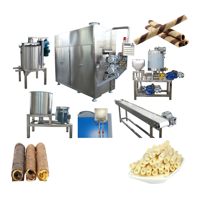 Pancake Manufacturing Equipment/Automatic center filling wafer stick machine manufacturing machines for small business ideas