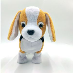2024 Interactive Electronic Plush Dog Toys Squeaky Walking Pet Toys for Dogs