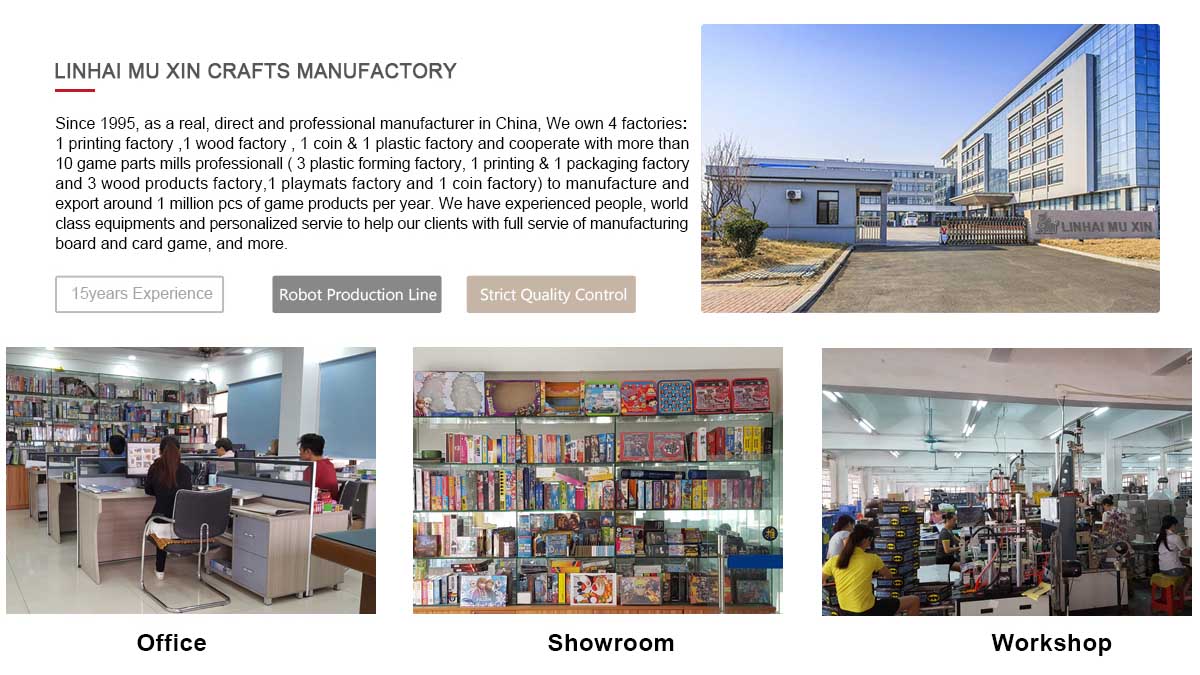 Linhai Muxin Crafts Manufactory Board Games