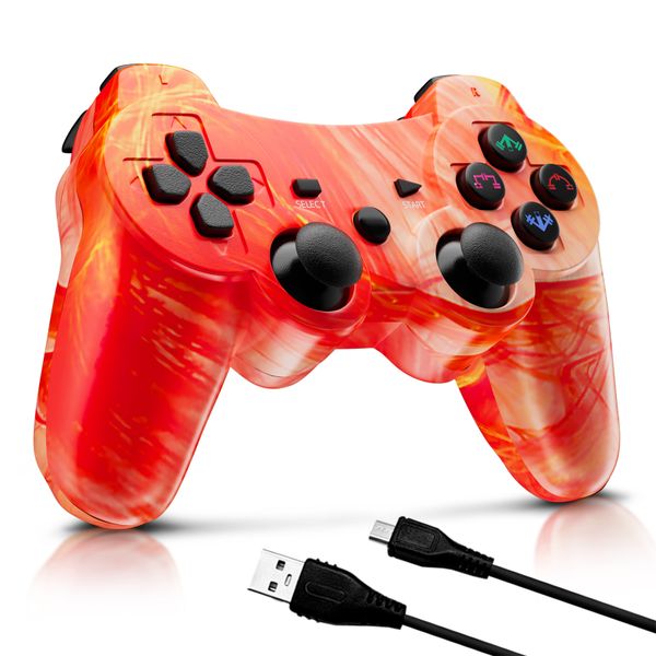 Original  Manette for PS3 For Playstation 3  Gamepad Game Controller Control Joystick Console Red