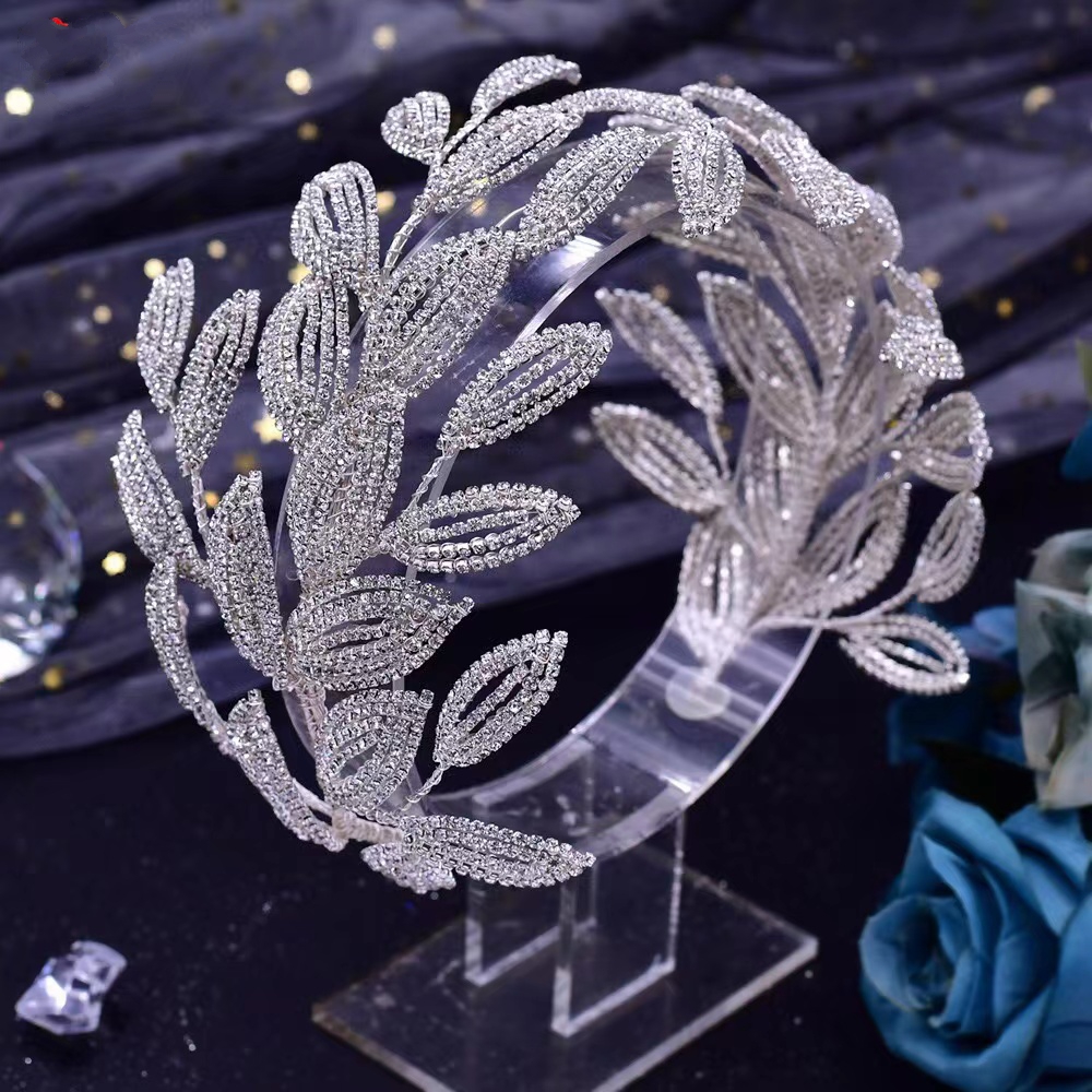 Chongqing Obetti Trading Co., Ltd. OBETTI OH0042 New Design Wedding Headband Rhinestones Bridal Crystal Headpiece Bridal Hair Accessories Hair Jewelry