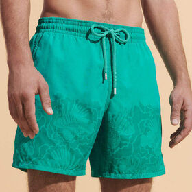 Quick Dry Short Mens Beach Swim Shorts Plus Size Printed Swim Trunks Swimming Bathing For Men Boardshorts