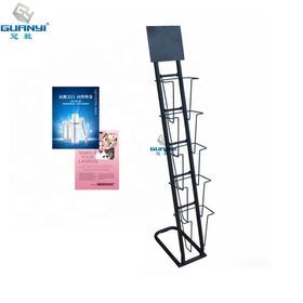 Manufacturer Server Book Holder Magazine Racks Brochure Acrylic Stands Display Stand