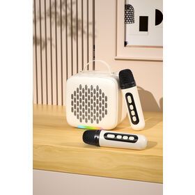 Waterproof portable led lighting TWS speaker Bluetooth with night ling