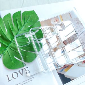 Wholesale drop-resistant Space acrylic crystal clear back cover for iphone 11 12 13 14 pro 15 pro max for samsung s23 s24 ultra