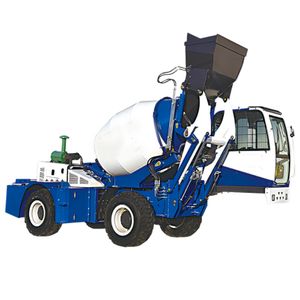 WOLWA Manufacture 2.6 Cbm Self Loading Concrete Mixer Truck Automatic Cement Mixer Mixing Machine