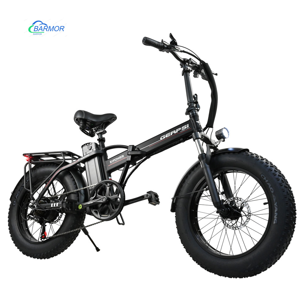 Shenzhen Black Armor Technology Co., Limited EU Warehouse Popular BARMOR Electric Bike 1000W 2000W 48V 52V 26" Motor Bike Fat Tire Mountain Snow Bicycle Ebike
