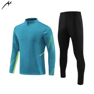 Wholesale Custom Kids Football Club Long Sleeve Training Soccer Tracksuit Men Tracksuit and pants Sets
