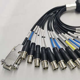 Customize Cables Assembly Supplier D-Sub Bnc cable Connectors for Automobile Industrial Medical