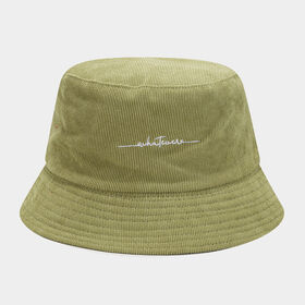 Atlantis Industry Group Co., Limited Bucket Hat Unisex for Adult Hat Corduroy fishing hat custom embroidery yellow green OEM BSCI FAMA factory