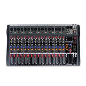 New Design Music Equipment Studio Professional Audio mixer 16channel dj mixer console Microphone expander Reverb effector