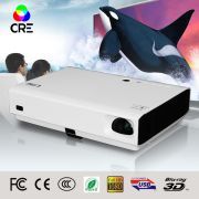 Cre X3000 high quality fast shipping mini laser cinema 3D home dlp projector 1080p