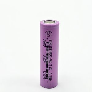 China manufacturer high quality lithium battery cell 18650 3.6V 2500mAh