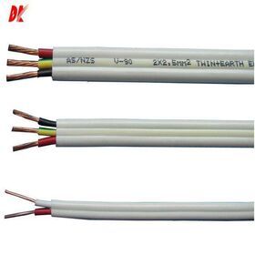 flat twin cables with earth manufacturers 3 core flat cable parallel / flat cable/ wire ffc cable flexible flat cable saa cable