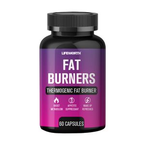 LIFEWORTH OEM Day Night Time Fat Burner Supplement Adult Appetite Suppressant Energy Booster Acetyl L-Carnitine GreenTea Extract