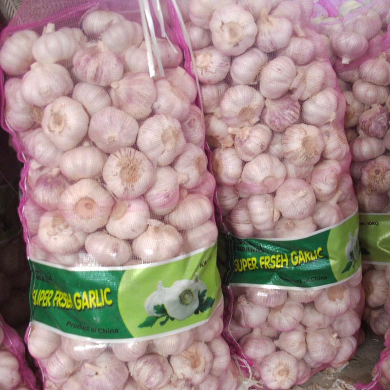 5.0cm 5.5cm Shandong China Fresh Garlic Red Garlic in Bulk