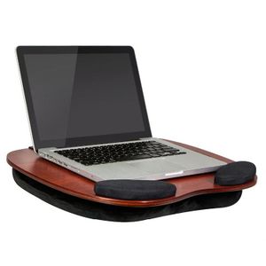 Lowest Price Portable Laptop table Desk With Cushion For Reading bedside foldable