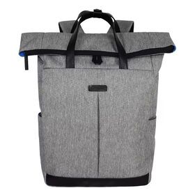 Roll-top laptop backpacks school bags, with special notebook interlayer laptop bag