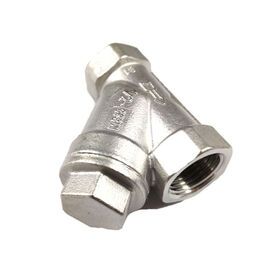 High Quality PN16 NPS  SS304 BODY screw y strainer