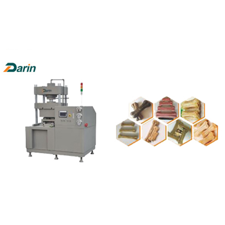 Automatic Animal Dry Pet Dog Treats Food Pallet Making Machinery processing line