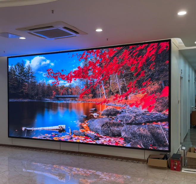 Front Maintenance P2 Smd LED Wall Indoor Display Panel 2mm  Small Fine Pixel Pitch Ultra Slim Led Screen Display For Conference