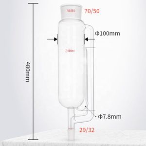 Tiandi Lab Glass 3000ml Soxhlet Extractor Extraction Apparatus