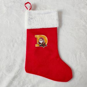 Original Design Support Dropshipping Personalised Christmas Decorations Custom Letters Christmas Stockings