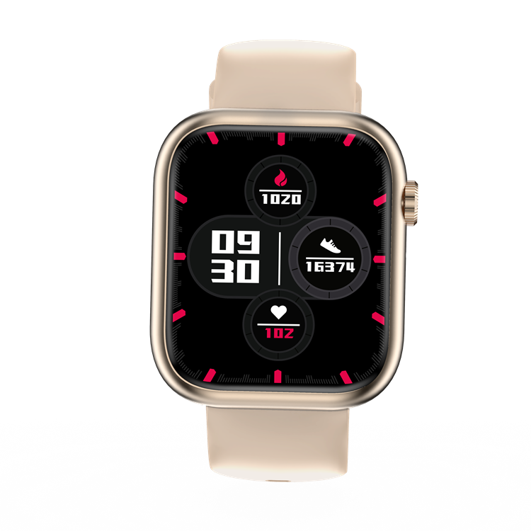 CR023 Smart Watch For Men Women 1.83inch Silicone Strap Bt Calling Voice Assistant Custom Watch Faces Sport Smartwatch