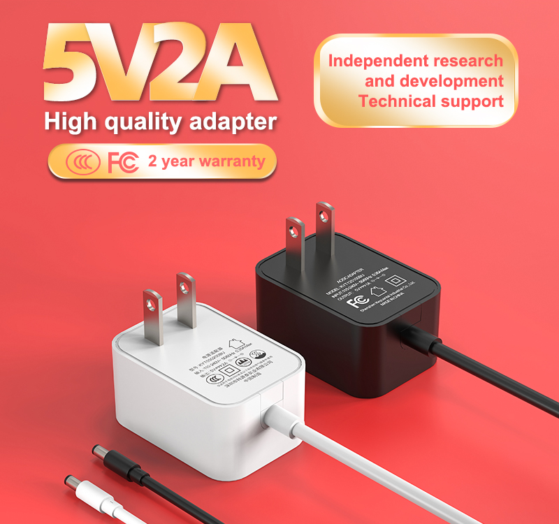 5V 2A AC DC Adapter 5V 18W power adapter EU AU charger adapter for Mobile Small Fan Player