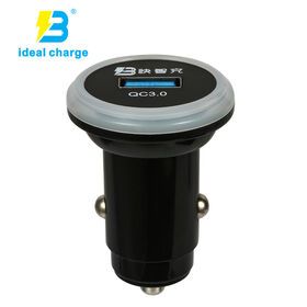 2020 New Products QC3.0 USB Car Charger with Custom OEM Brand 12V to 5V