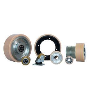 Private customization Long service life Polyurethane wheel High quality wheel for textile machinery