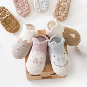 2023 Fashion Knit Anti Slip Socks Baby Toddler Shoe Socks Cute Cotton Baby Socks Wholesale