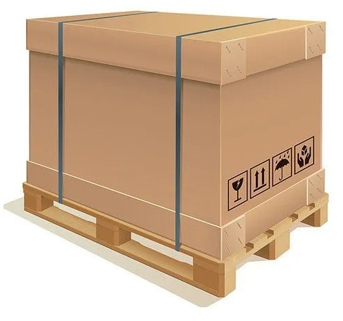 Vietnam Factory Price Double Wall Corrugated Cardboard Boxes UV Coating Recycled Paper Embossed for Bulk Shipping