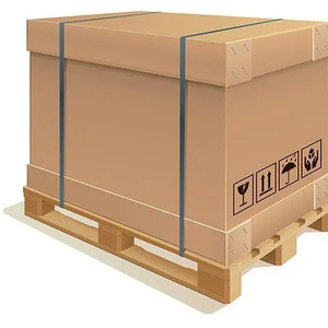 Vietnam Factory Price Double Wall Corrugated Cardboard Boxes UV Coating Recycled Paper Embossed for Bulk Shipping