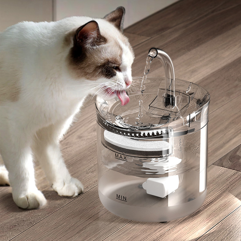 Qingdao Etrip Smart Pet Co. Ltd. Pet water dispenser automatic circulation filter cat water dispenser Smart charging pet water feeder
