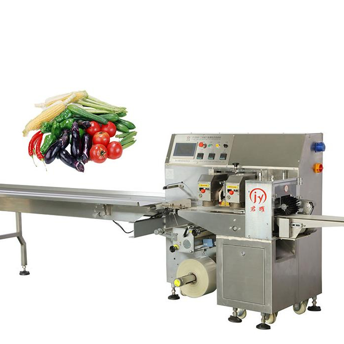 Zhejiang Junyao Intelligent Equipment Co., Ltd. Multifunctional automatic horizontal food vegetable plastic bag flow pillow packing machine