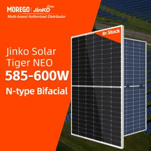 Jinko Solar Tiger Neo N type Mono Facial Photovoltaic Solar Module 580W 575W 585W 590W 595W 600W Solar Panels