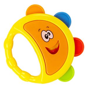 Non-toxic Educational Ringing Hand Bell Kids Education Plastic Eco-friendly Infant Baby Toy Rattle
