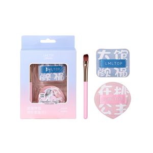 New Style Soft Latex Free Marshmallow Powder Puff Air Cushion Custom Logo Wet&Dry sponge Makeup Sponge with Eye Shadow Brush