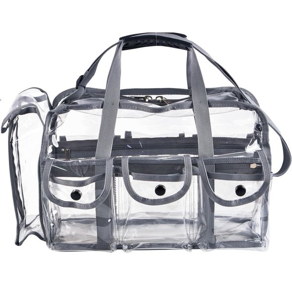 Large Clear PVC Travel Makeup Set Box Cosmetic Beauty Bag Transparent Organizer Work Bag Beach Diaper Bag
