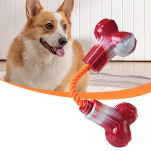 custom dog toys dog christmas toy chew interactive Dog Bone Rope Pet Toy