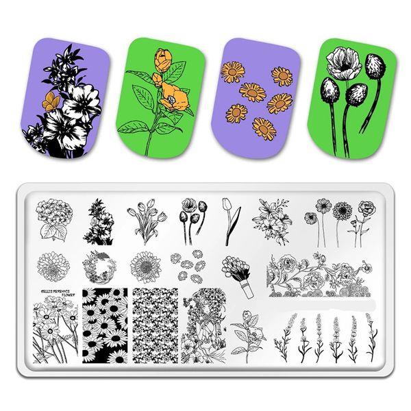 Best Quality DIY Transfer Nail Stamping Board Nail Art Plate Printing Template Tools Customized Nail Plate Manufacturer