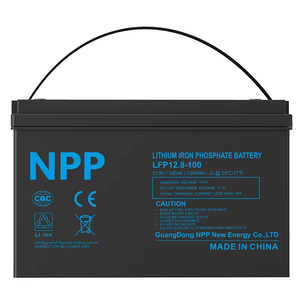 NPP Lithium Battery Solar Lithium Ion Batteries Storage Energy Lifepo4 Battery with Bms